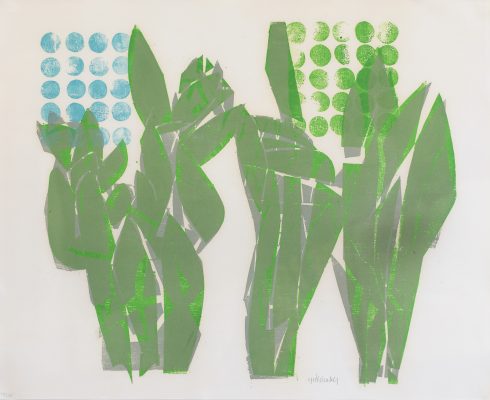 Hap Grieshaber - Doppelstrauß (Figurensträuße) [CR Fürst 71/44]