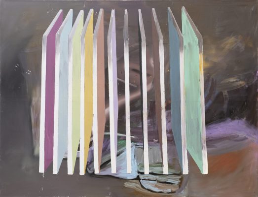 Hemmer, Simon, O.T (Kategorien), Öl auf Nessel, 2005, 210 x 160 cm