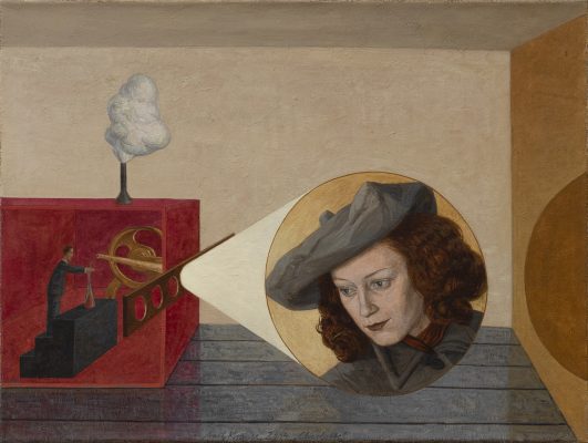 Krause, Axel, Charlotte, Öl auf Leinwand, 2004, 60 x 80 cm