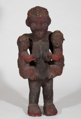 Dschang - Mother with twins