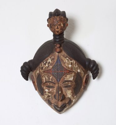 Ibo - Primordial mother mask with child