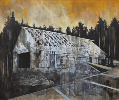 Vlaming, Miriam, Hiding Place, Eitempera auf Leinwand, 2006, 170 x 200 cm