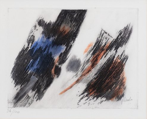 Fritz Winter - Aquatint 8 [CR Gabler 60]