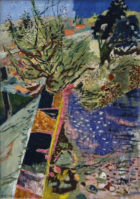 Gustav Deppe - Ruhrwehr unterhalb des Hartkortsees