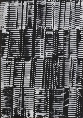 Herbert Zangs - Untitled (Reihung)